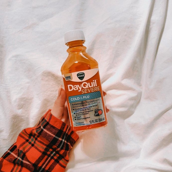 user image by @happilyeveralanis, Vicks DayQuil &#38; NyQuil Cold &#38; Flu Medicine Liquid - Cherry - 24 fl oz