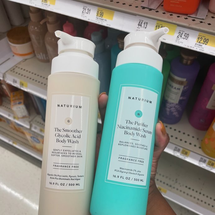 user image by @selfcarexpuffs, Naturium The Smoother Glycolic Acid Exfoliating Body Wash - 16.9 fl oz