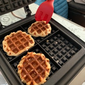 Breville The Smart 4 Slice, máquina inteligente para hacer waffles, Nuevo,  Acero inoxidable