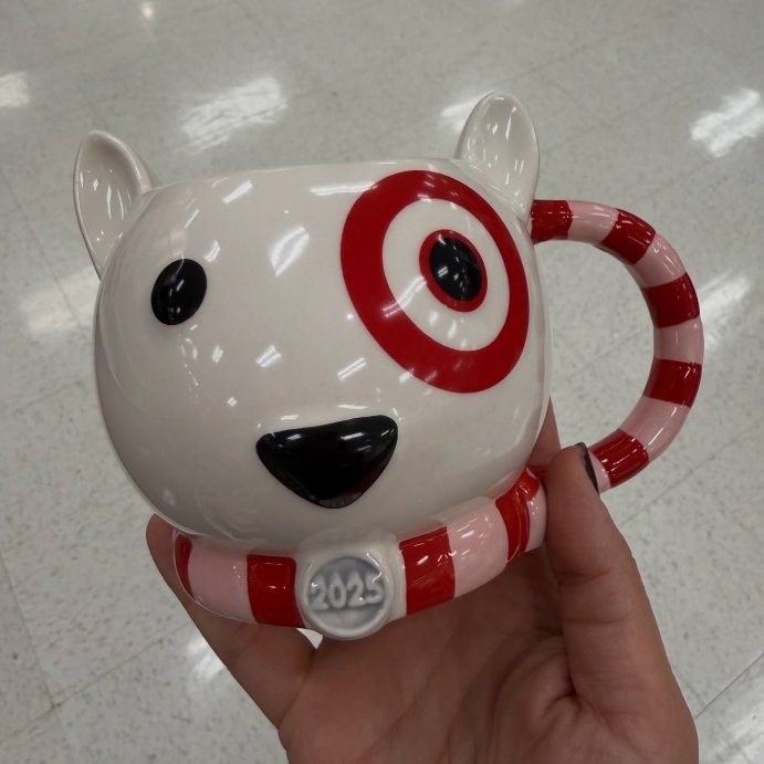 user image by @glamgirlnatalie, 18oz Christmas Figural Bullseye Mug with Scarf - Wondershop&#8482;