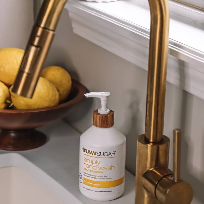 user image by @rawsugarliving, Raw Sugar Simply Hand Wash - Lemon Sugar - 16.9 fl oz