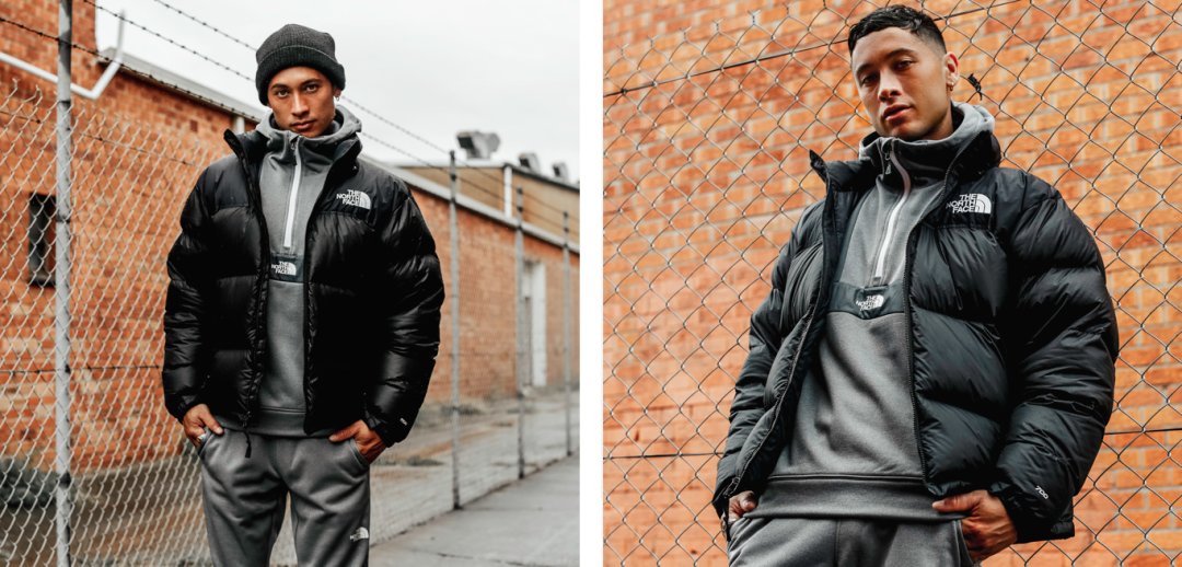 Shop Nuptse 1996 Jacket - Black, 1/4 Zip Mittelegi Hoodie - Only at JD Australia - Grey and more