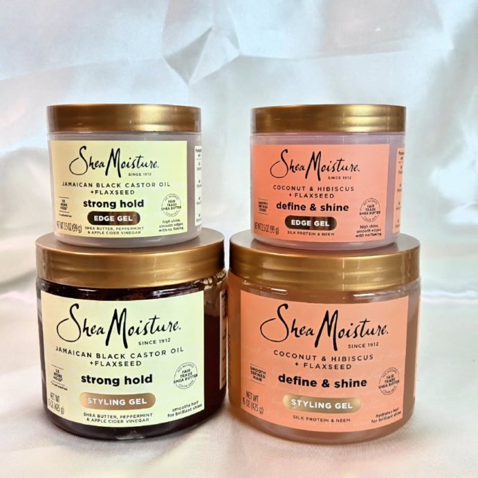 user image by @mrudulachandekar, Shea Moisture Jamaican Black Castor Oil Strong Hold Styling Gel 15 Oz