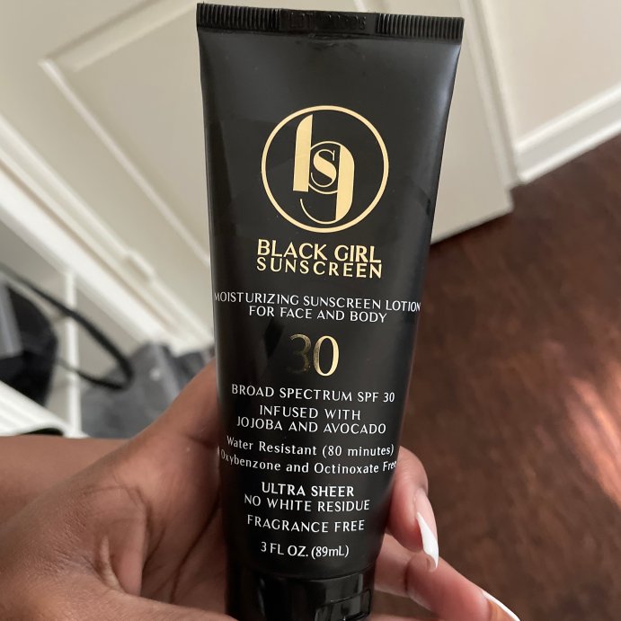 user image by Paulette , Black Girl Sunscreen Broad Spectrum Infused with Jojoba Oil - SPF 30 - 3 fl oz