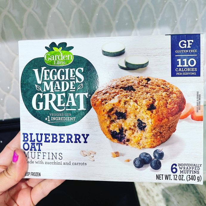 user image by @chillaxconjax, Veggies Made Great Gluten Free Frozen Blueberry Oat Muffins - 12oz/6ct