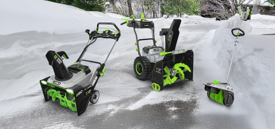 Shop EGO POWER+ 56V Brushless Cordless 21-in Single Stage Snow Blower with Steel Auger, (2) 5.0Ah Batteries and Dual Port Charger, EGO POWER+ 56V Brushless Cordless 24-in Self-Propelled 2-Stage Snowblower with PEAK POWER™ with 2x7.5Ah Batteries & 280W Dual-Port Charger, EGO 56V POWER+ Dedicated Snow Shovel, 12-in and more