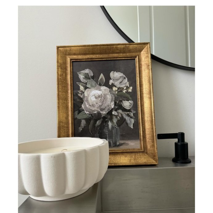 user image by @_where_the_wild_things_grow_, 5-Wick Rustic Ceramic Salt Scalloped Jar Candle Cream 32oz - Hearth &#38; Hand&#8482; with Magnolia: Farmhouse Decor, Sea Salt Scent