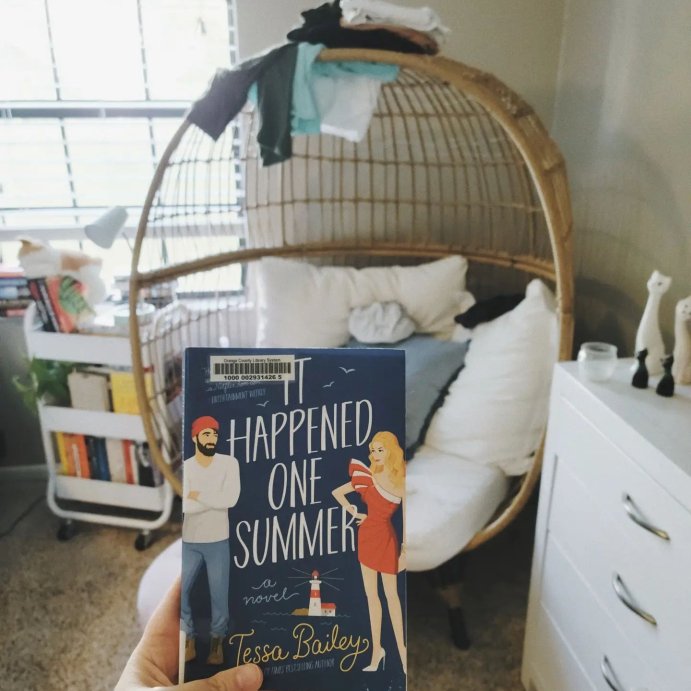 user image by @agoodeastegg, It Happened One Summer - by Tessa Bailey (Paperback)