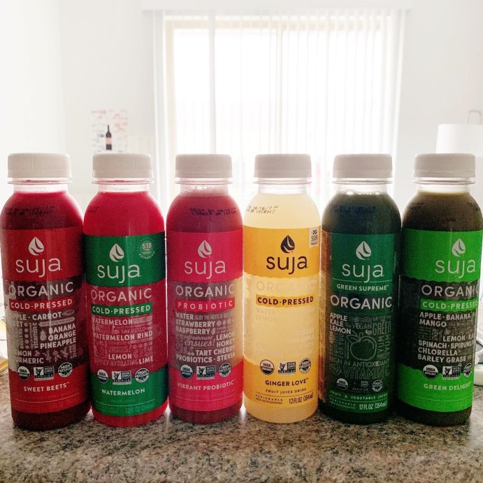 user image by @pina.susanna, Suja Organic Green Delight Cold-Pressed Juice Drink - 12 fl oz Bottle