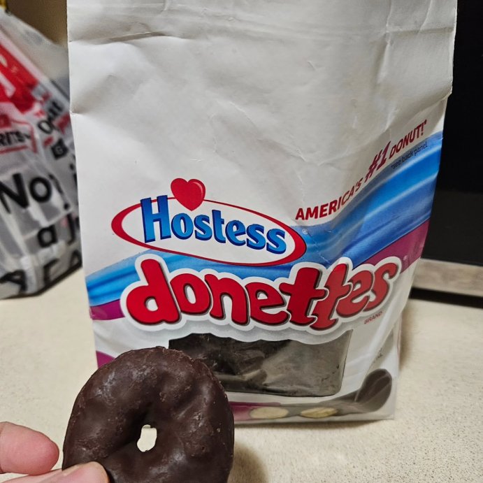 user image by @4neveradream, Hostess Donettes Frosted Mini Donuts - 10.75oz