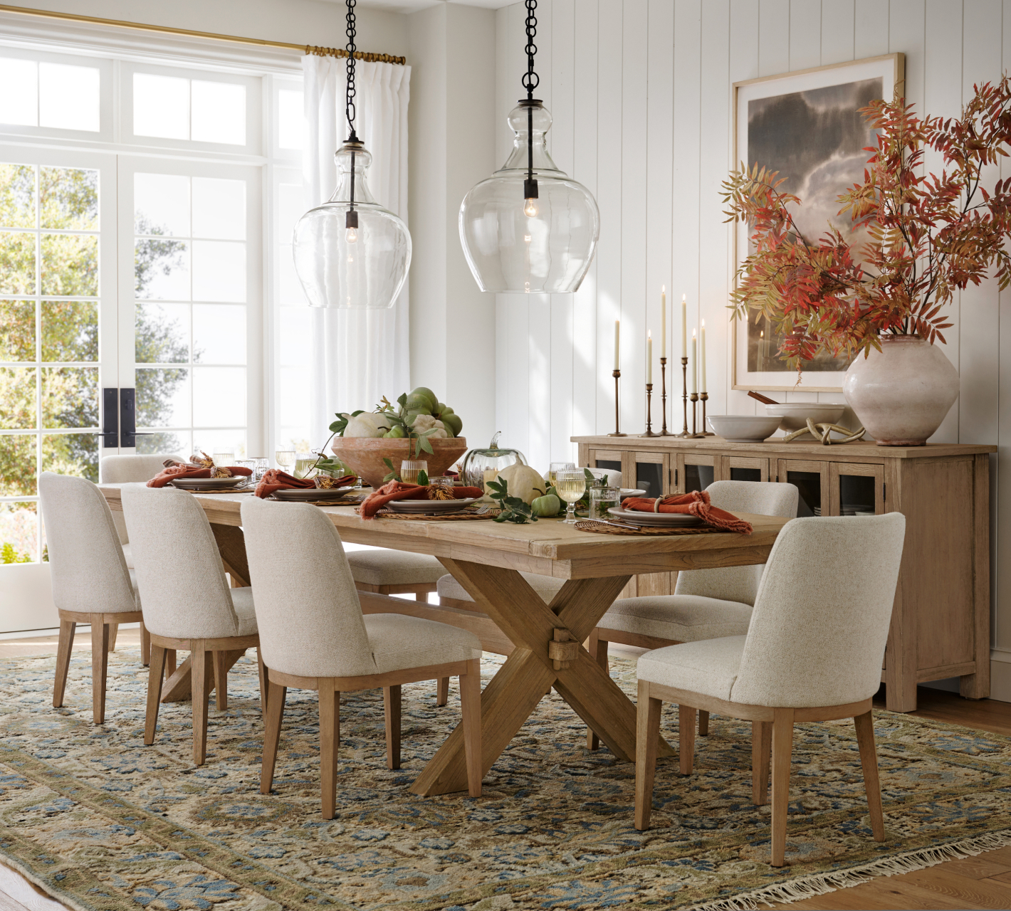 Pottery barn dining room table sets sale