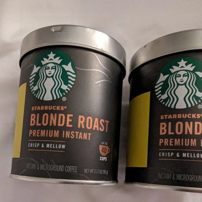 user image by @what_im_eatin_uk, Starbucks Premium Blonde Light Roast Instant Coffee - 3.17oz
