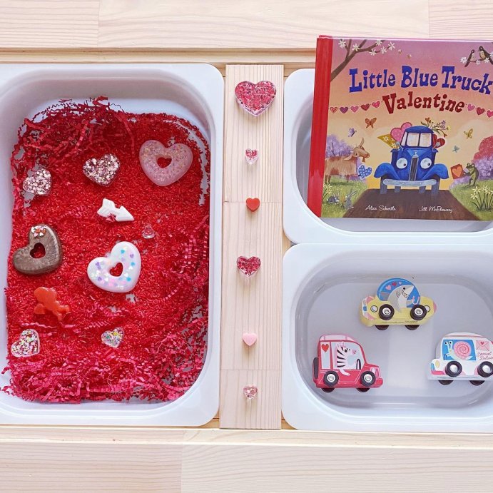 user image by @the_montoya_7, Little Blue Truck&#39;s Valentine - by Alice Schertle (Hardcover)