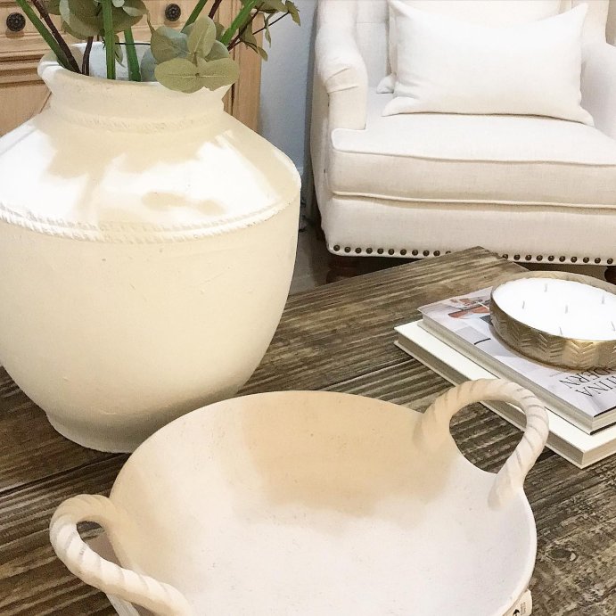 user image by @sweethome622, Antique Finish Ceramic Bowl - Threshold&#8482; designed with Studio McGee: Artisanal Elegance, Twisted Handle Design, Tabletop Decor