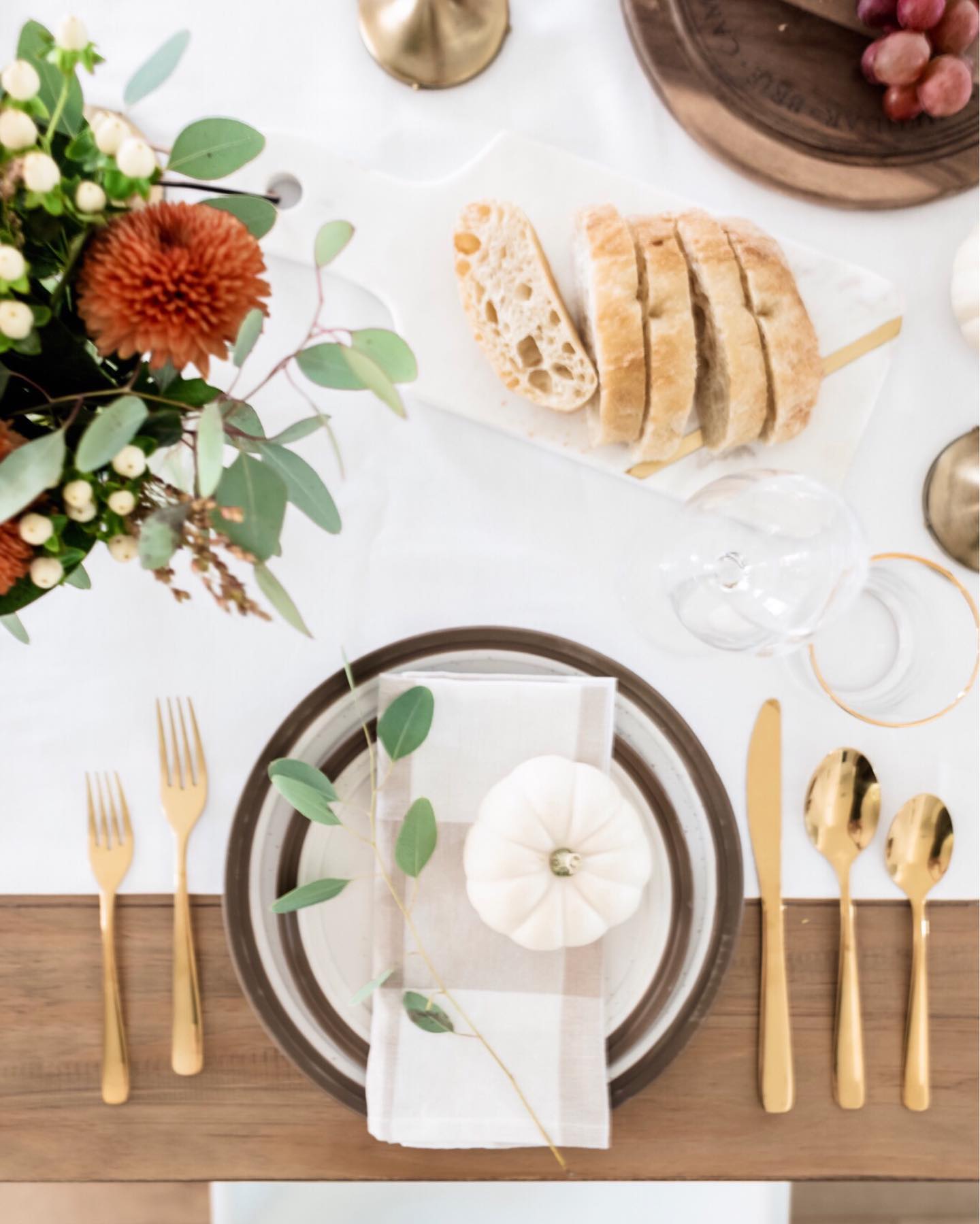 Elegant holiday dining Instagram Post