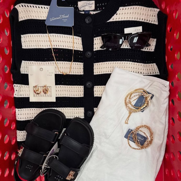 user image by @_targetxbri, Women's Pointelle Sweater Vest - Universal Thread™