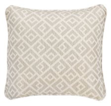 Shop Chipper Light Gray 18" Indoor/outdoor Accent Pillow and more