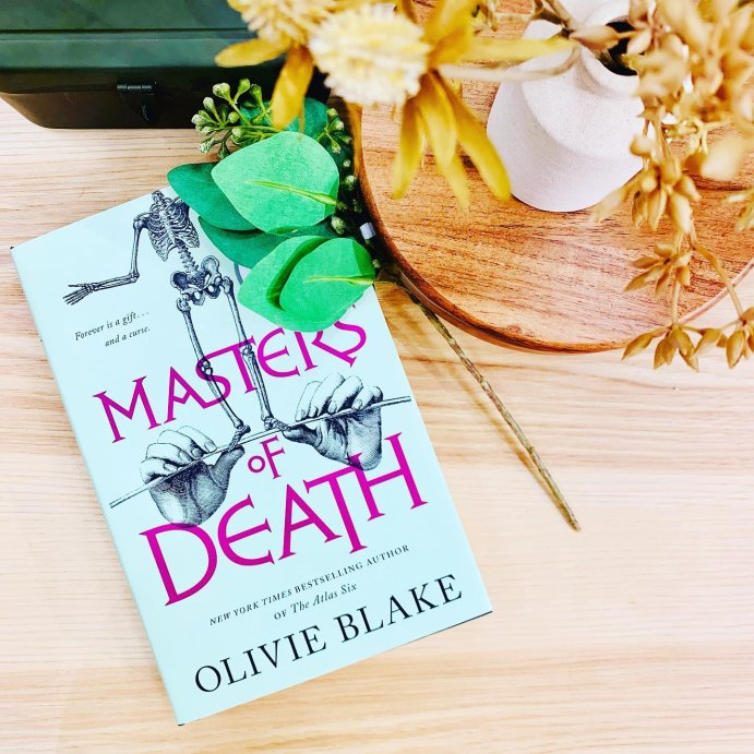 user image by @tabz.bookz, Masters of Death - by Olivie Blake