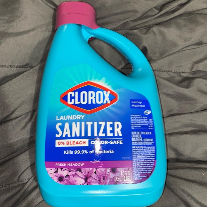 user image by @miss_chelsealynne, Clorox Laundry Sanitizer - Fresh Meadow - 80 fl oz