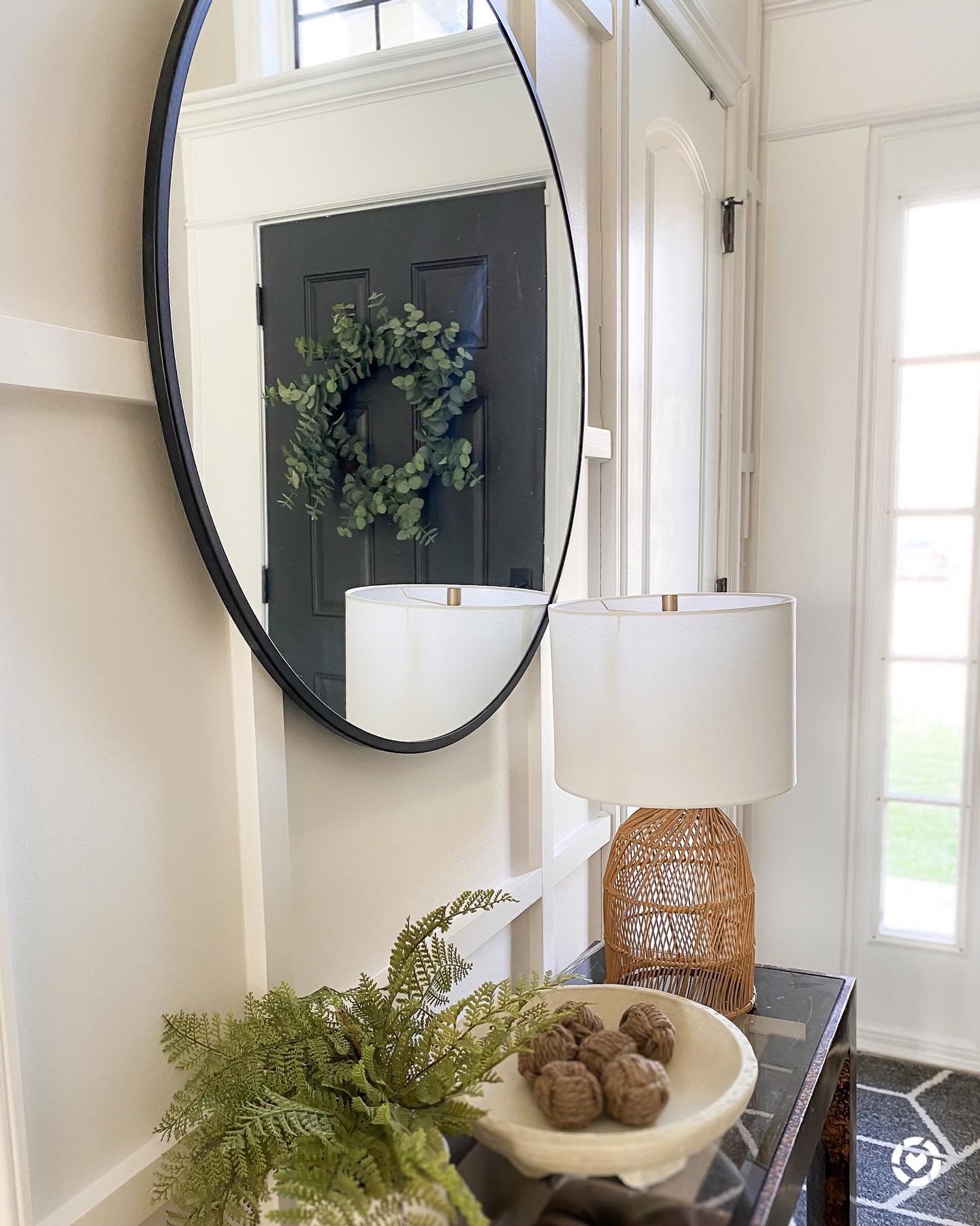 user image by @samgoinghome, 32" Round Decorative Wall Mirror - Threshold™
