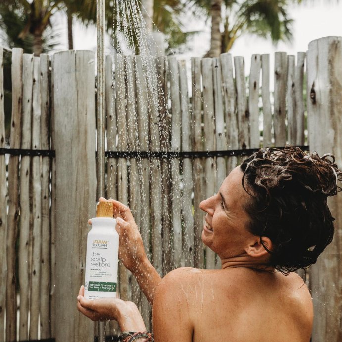 user image by @cohlabz, Raw Sugar The Scalp Restore Conditioner - Jojoba + Aloe + Niacinamide - 18 fl oz