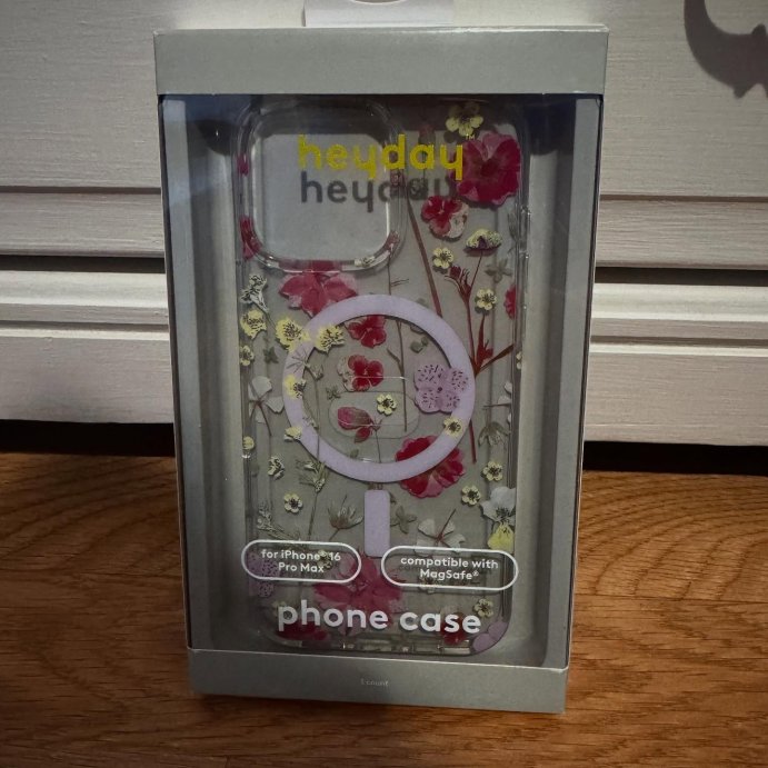 user image by @sadiejcunningham, Apple iPhone 15 Pro Max Pro Case with MagSafe - heyday&#8482; Multicolor Floral: Wireless Charging Compatible, Polycarbonate &#38; TPU
