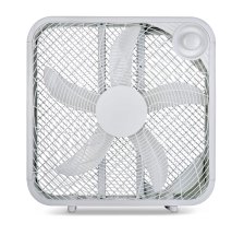 Shop For Living Plastic 5-Blade Portable Box/Floor Fan, 2-Speed, White, 20-in and more