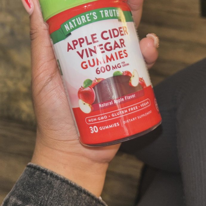 user image by @mainlybrayy, Nature&#39;s Truth Apple Cider Vinegar 600mg Vegan Gummies - Apple - 75ct