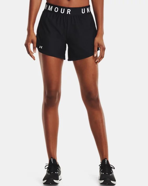 Shorts Under Armour Women Play up Beta-BLack - Fútbol Emotion