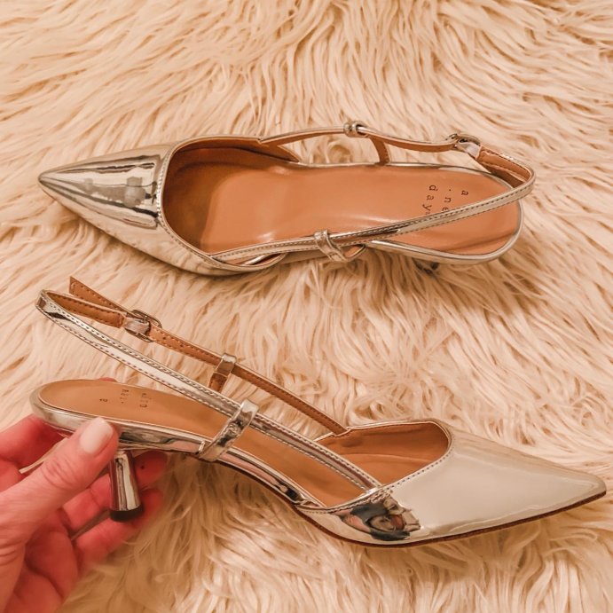 user image by @stylbylara, Women&#39;s Annette Slingback Heels - A New Day&#8482;
