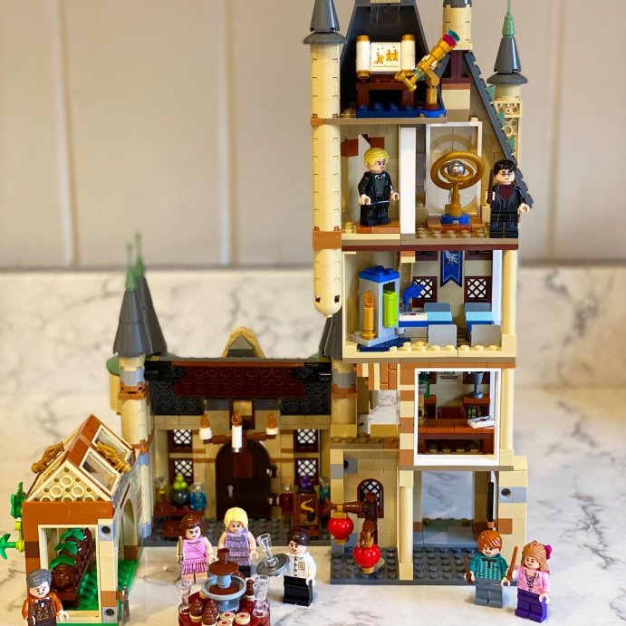user image by @beambricks, LEGO Harry Potter Hogwarts Astronomy Tower Play Set 75969