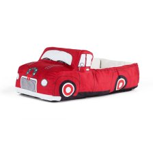 Shop Petco Holiday Novelty Red Truck Pet Bed and more
