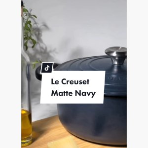 Le Creuset's New Matte Navy Color Is Exclusively Available at Williams  Sonoma