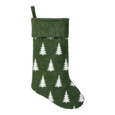 Shop CANVAS Holiday Homecoming Collection Green & Cream Tree Stocking, 20-in and more