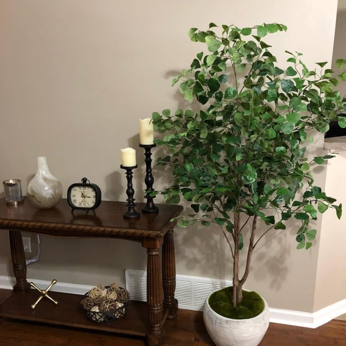 user image by @lovindecornmore, 72&#34; Artificial Ficus Tree - Threshold&#8482; designed with Studio McGee