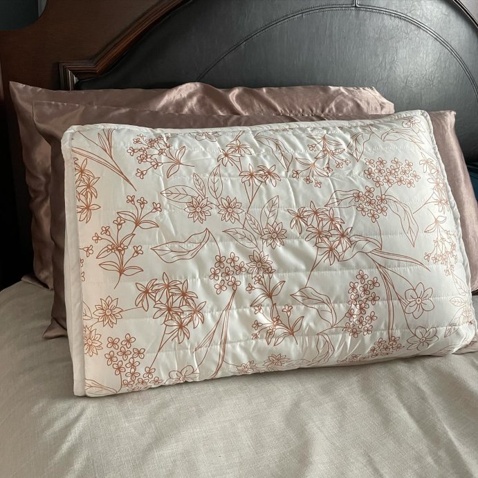 user image by @lilygracebelna, Standard Satin Quilt Sham - Room Essentials
