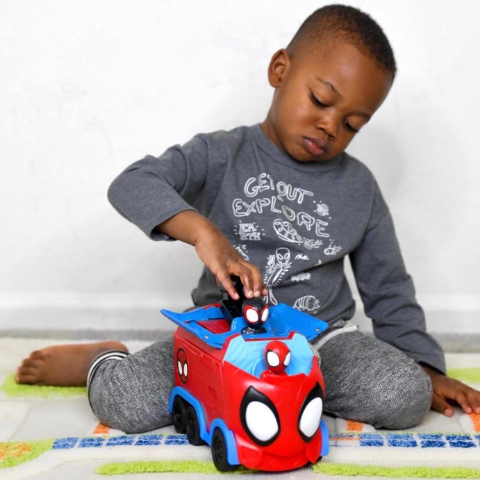 user image by @iamsarah_sarah, Spidey and His Amazing Friends Transforming Web Spinning Hauler