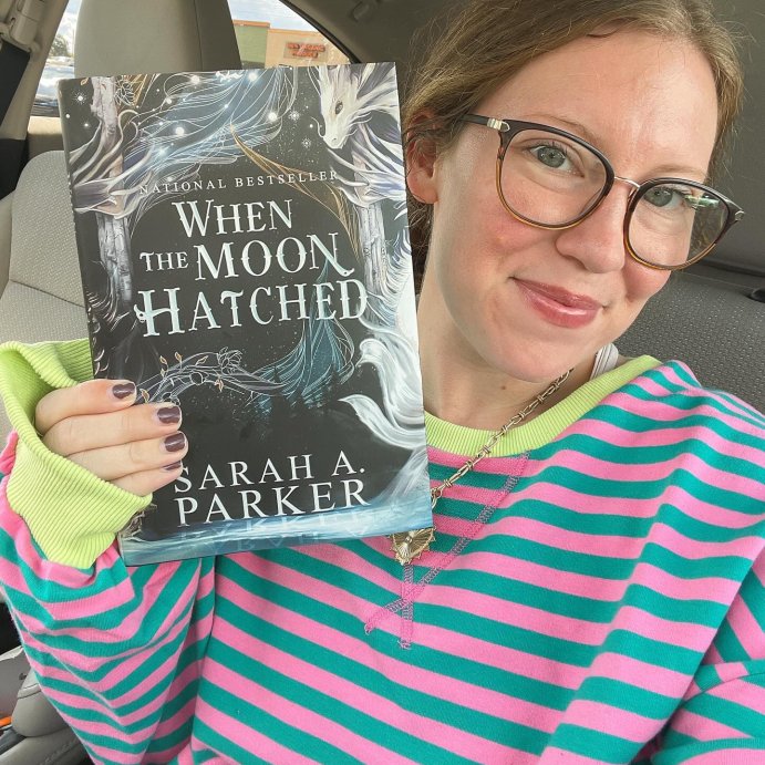 user image by @shop.bythebook, When the Moon Hatched - by Sarah A Parker (Paperback)