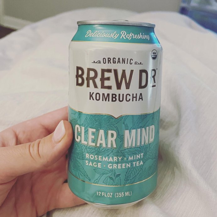 user image by @glutenfree_by_kathleen, Brew Dr. Kombucha Clear Mind - 12 fl oz Cans/4pk