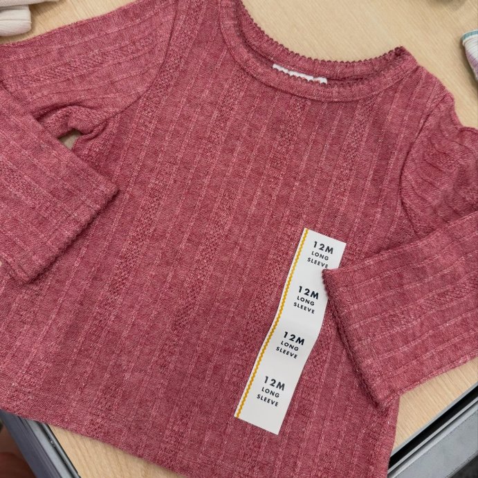 user image by @ministylewith.jules_, Toddler Girls' Pointelle Long Sleeve T-Shirt - Cat & Jack™