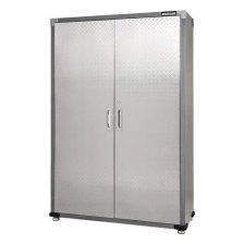 Shop Mastercraft 48" Diamond Series 2-Door Tall Cabinet with Adjustable Shelves, 48 x 18 x 72-in and more