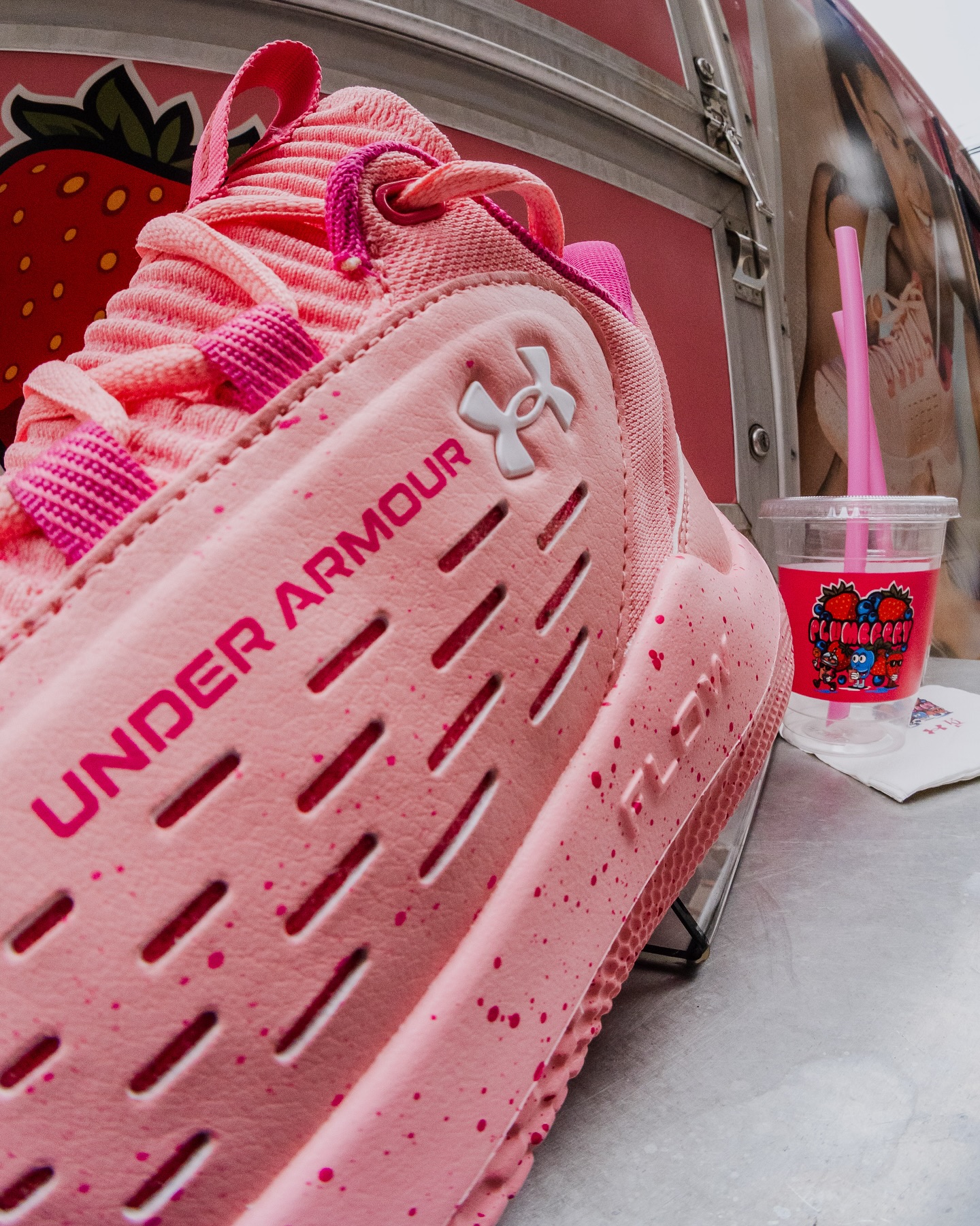 UA Breakthru 5 Kelsey Plum 'Plumberry' Women's Basketball Shoes