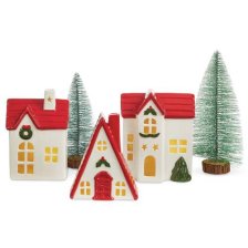 Shop Décoration de Noël maison en céramique et arbre go and more
