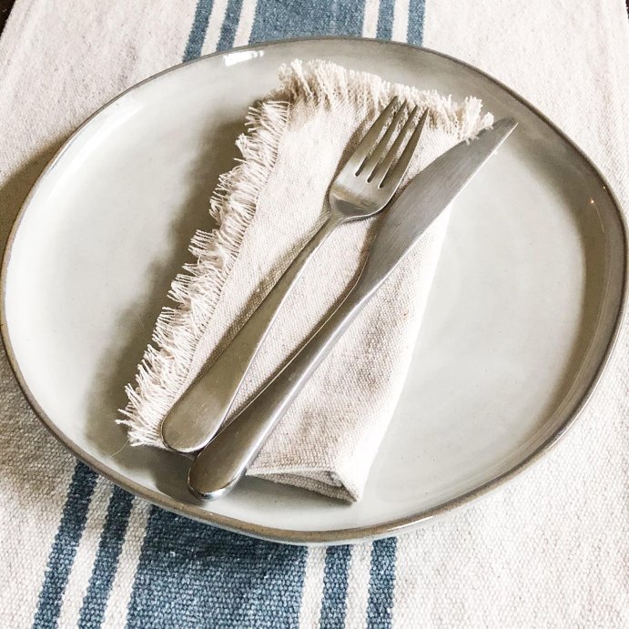 user image by @kettleandhearth, 10.5" Stoneware Reactive Glaze Dinner Plate - Hearth & Hand™ with Magnolia