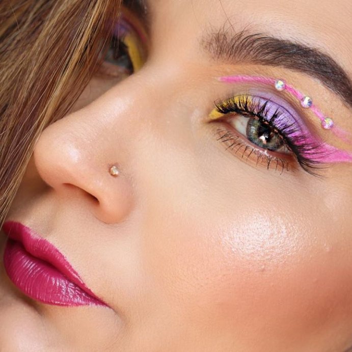 user image by @abeerafarooq11, Eylure Luxe Cashmere No. 6 False Eyelashes - 1pr