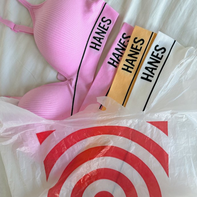 user image by tinsleyerin, Hanes Originals Women's Ribbed Seamless Contour Bra MHB004