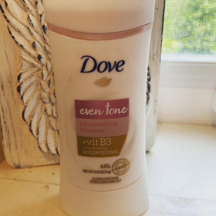 user image by @the_ace_inthehole, Dove Beauty Even Tone 48-Hour Women&#39;s Antiperspirant &#38; Deodorant Stick - Peach Blossom &#38; Rice Milk - 2.6oz
