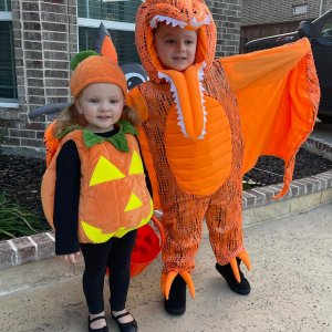 Light-Up Pterodactyl Halloween Costume