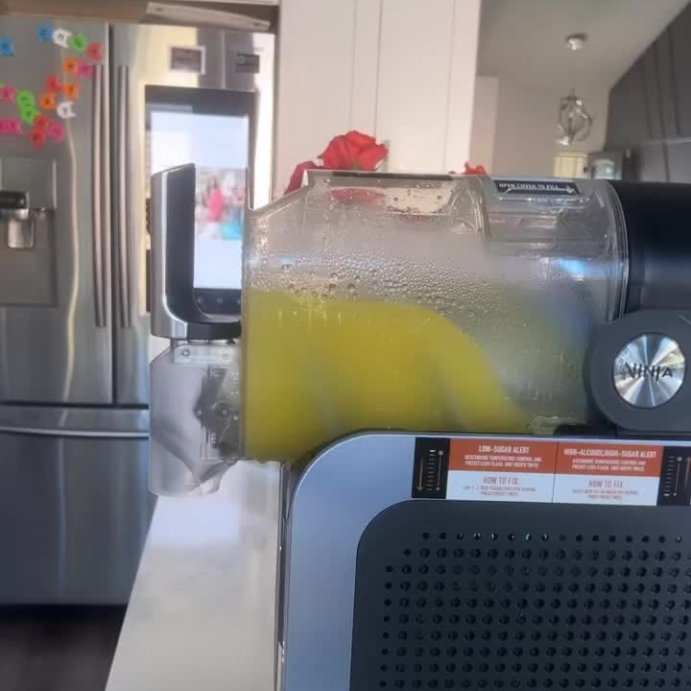 user image by @tara.prettybrown, Ninja Slushi 5-in-1 Professional Frozen Drink Maker with 5 Preset Programs, 88oz FS301: Metal &#38; Plastic, Gray, 3 Pieces