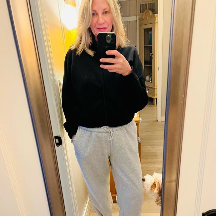 user image by @50ishstyleandfashion, Women's Airy Sleek Full Zip Jacket - All In Motion™